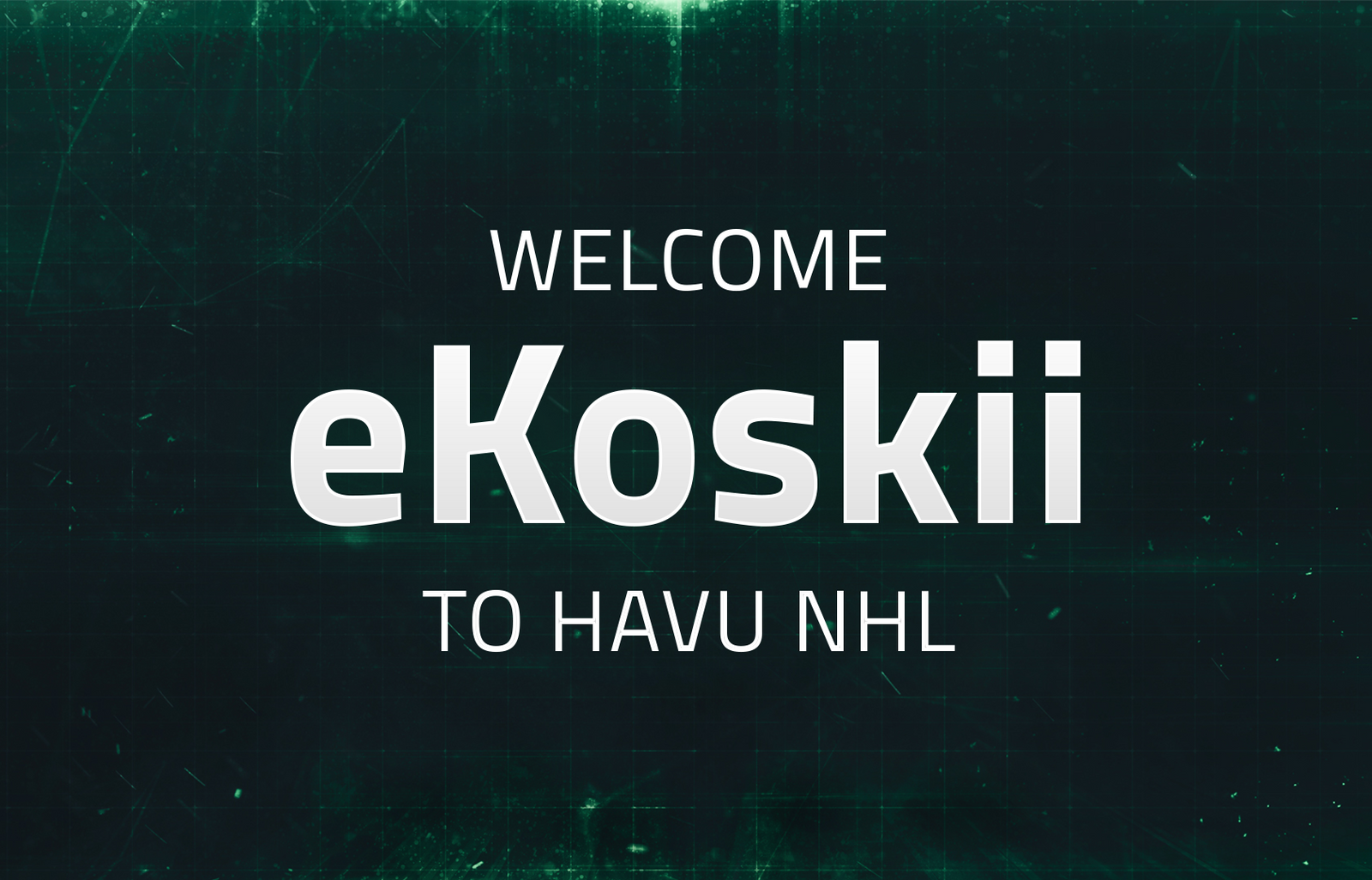HAVU NHL roster update - Welcome eKoskii